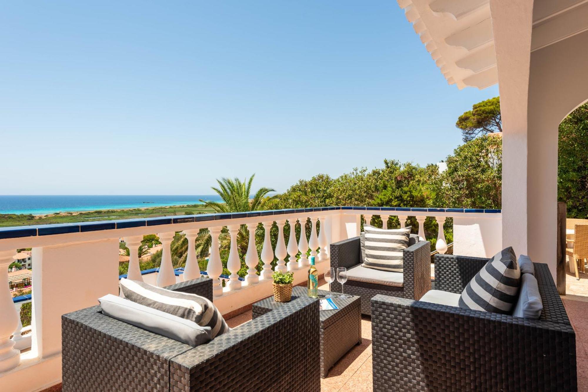 Villa Los Pinos Son Bou Ngoại thất bức ảnh